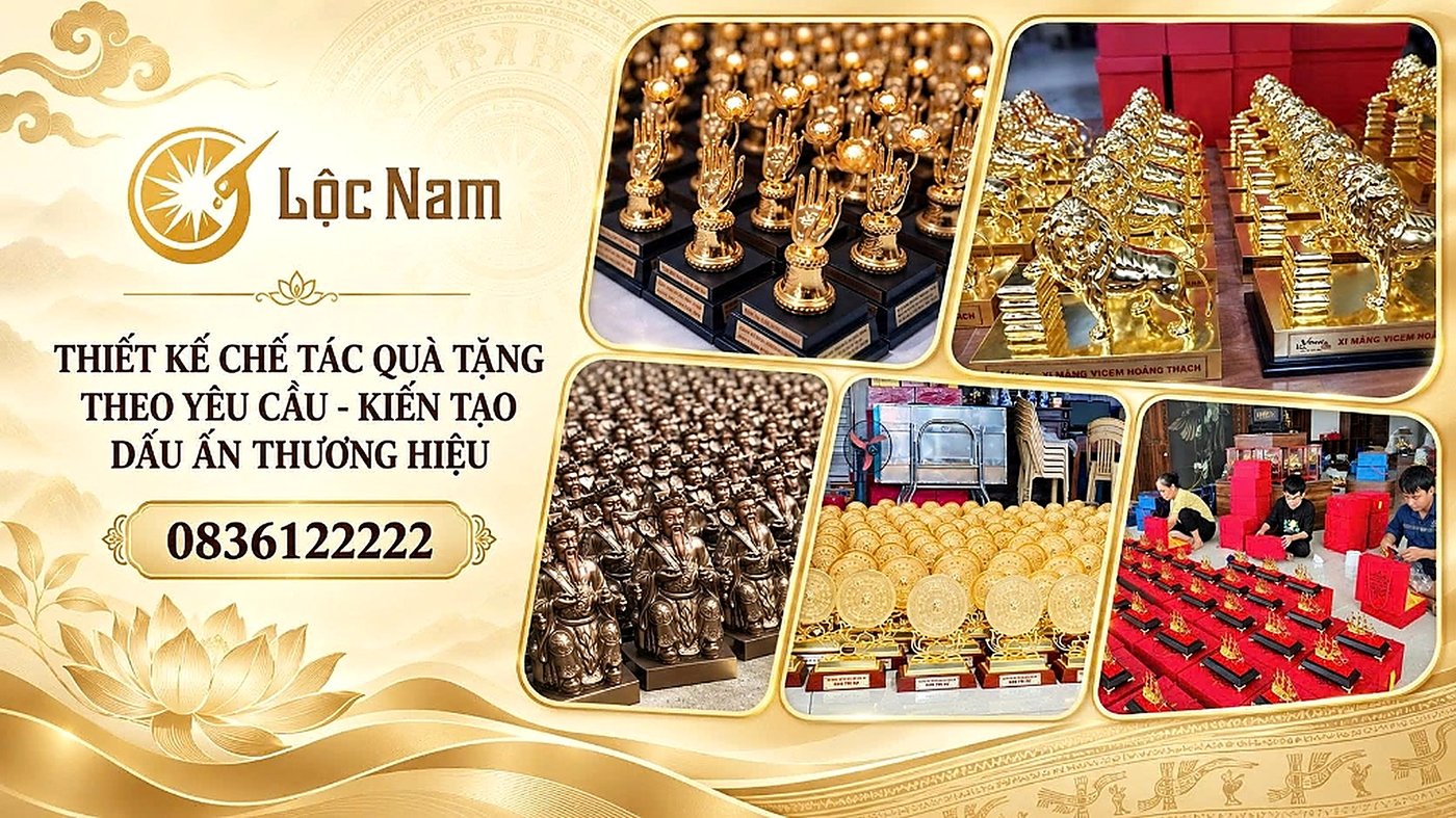 THIẾT KẾ CHẾ TAC QUÀ TẶNG THEO YÊU CẦU - KIẾN TẠO DẤU ẤN THƯƠNG HIỆU