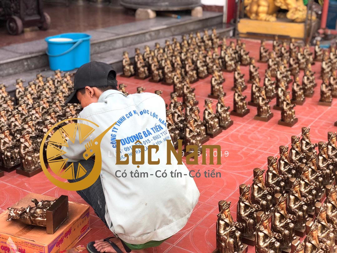 Tượng phong thủy mạ vàng 24k