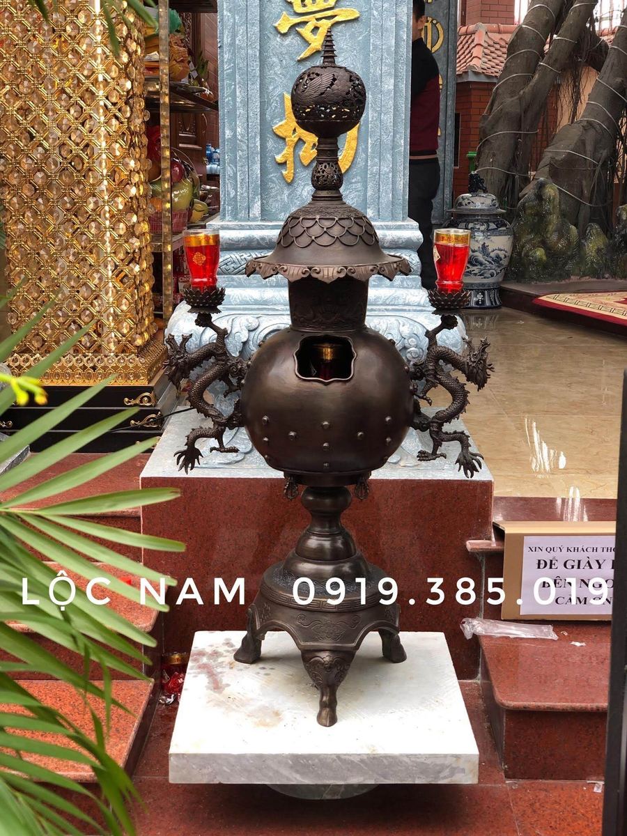 Đúc Tượng Phật Và Thi Công Dát Vàng Toàn Bộ Đồ Thờ Tại Chùa – Hải Phòng - Ảnh chi tiết 7