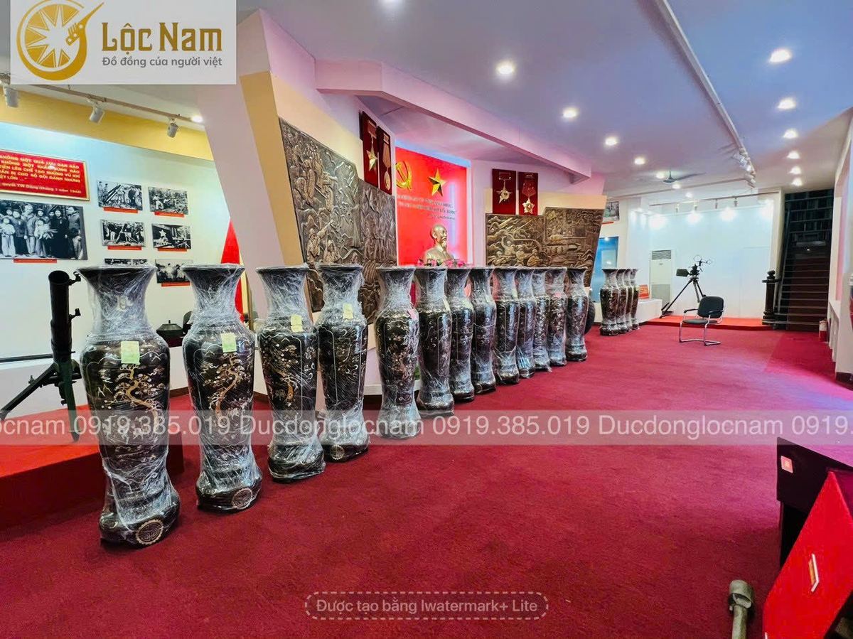 Đúc Và Thi Công 50 Đôi Lọ Lộc Bình Bằng Đồng Cho Tổng Cục Công Nghiệp Bộ Quốc Phòng - Ảnh chi tiết 5