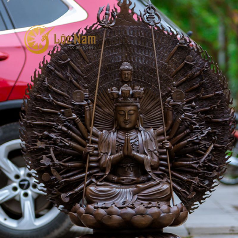 Tượng Thiên Thủ Thiên Nhãn 1m3 Bằng Đồng
