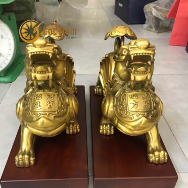 Tỳ Hưu Phong Thủy Bằng Đồng Kĩ Nét Tinh Xảo