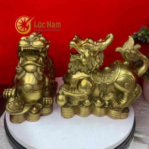Tỳ Hưu Phong Thuỷ Bằng Đồng Nặng 4kg