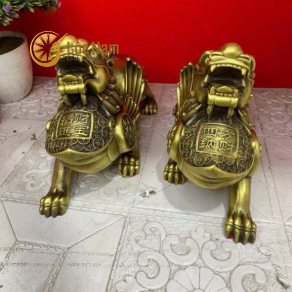 Tỳ Hưu Phong Thuỷ Bằng Đồng Nặng 6kg