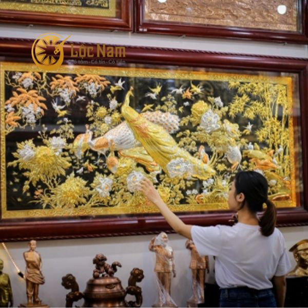 Tranh ngọc đường phú quý