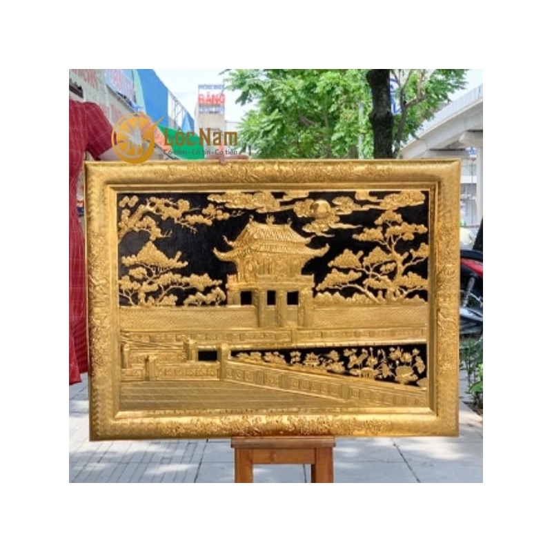 Tranh Chùa Một Cột