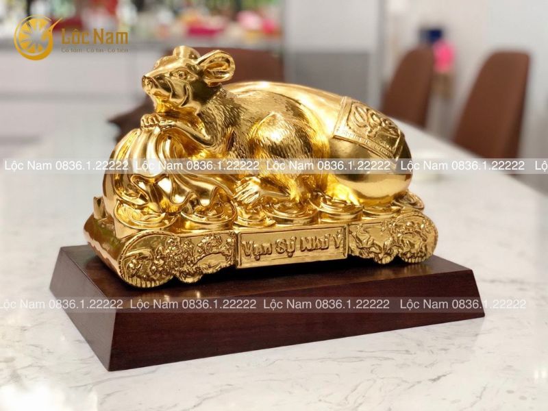 Chuột Đồng Mạ Vàng Vạn Sự Như Ý