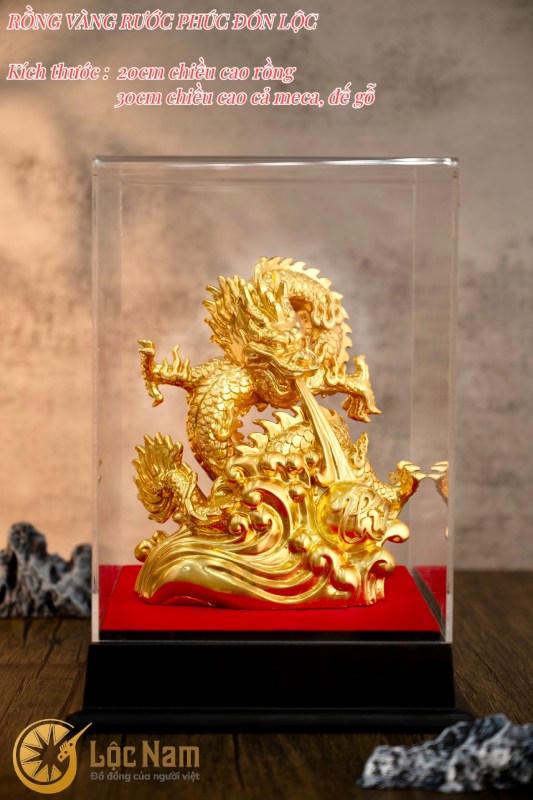 Rồng vàng rước phúc đón lộc Hàng HOT