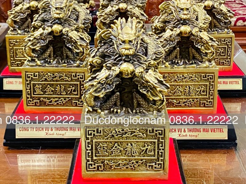 Ấn Rồng Bằng Đồng Phong Thủy