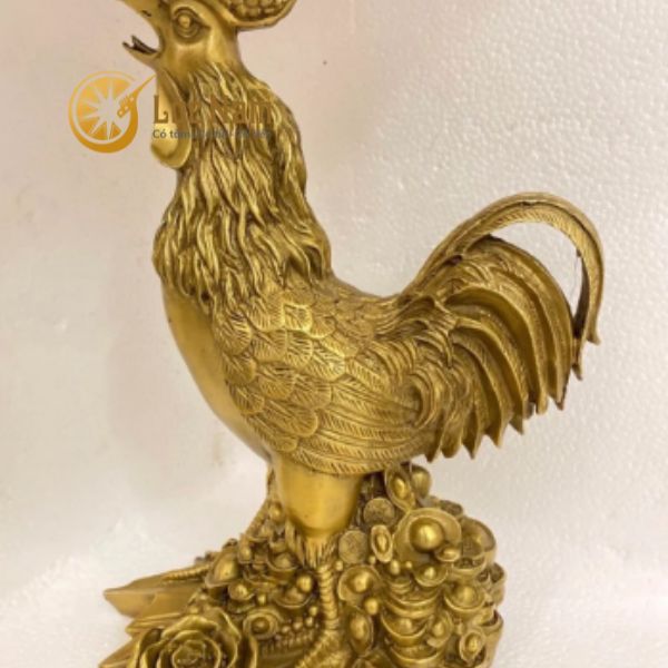 Tượng Gà Đồng Vàng