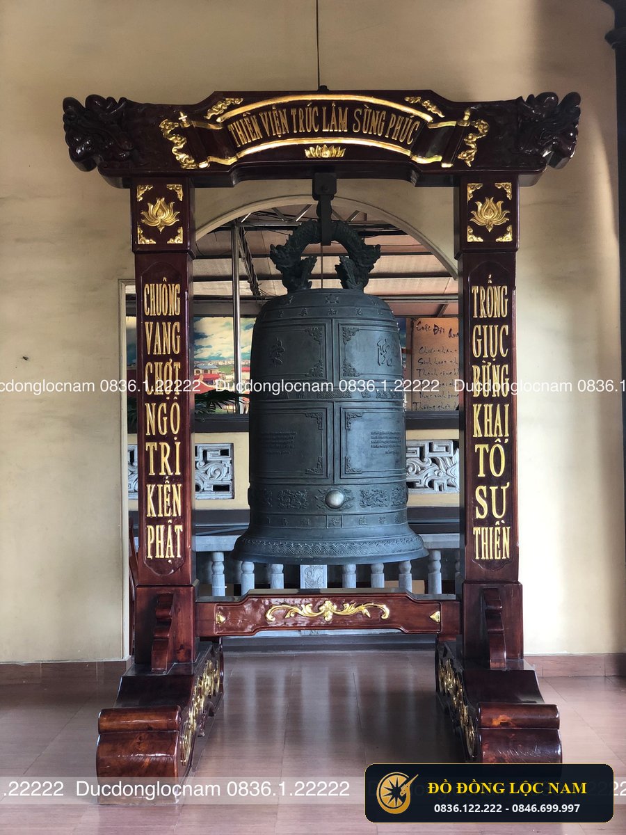 Đúc Chuông Đồng Đại Hồng Chung 500Kg Cho Thiền Viện Tại Hà Nội