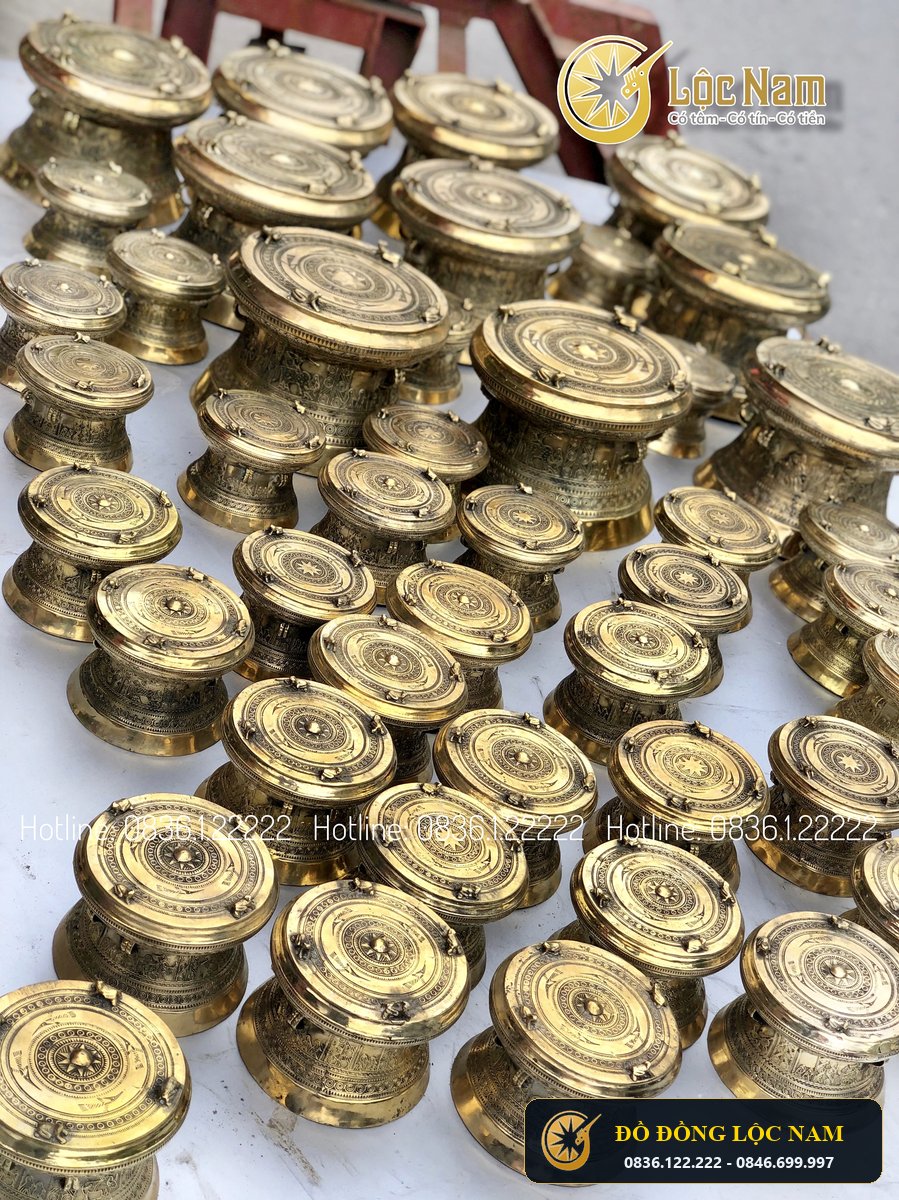 Đúc quả trống quà tặng tỉnh Hưng Yên