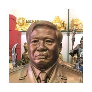 Tượng Đại Tướng Phùng Quang Thanh Bằng Đồng Cao 61cm